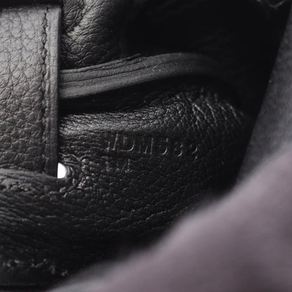Hermès Black Leather Kelly 25