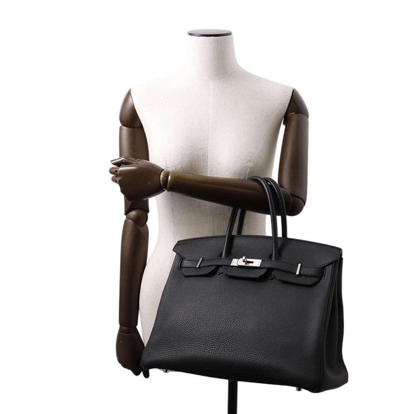 Hermès Black Leather Birkin 35