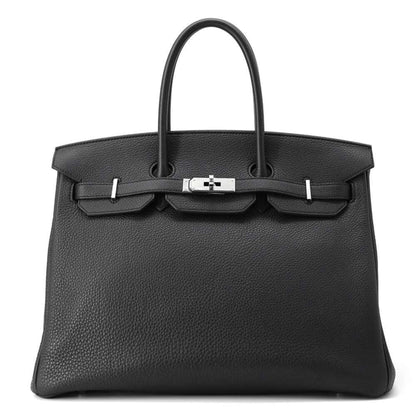 Hermès Black Leather Birkin 35