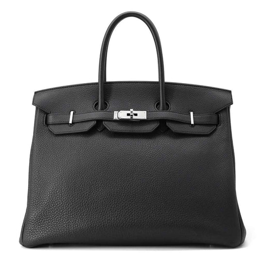 Hermès Black Leather Birkin 35