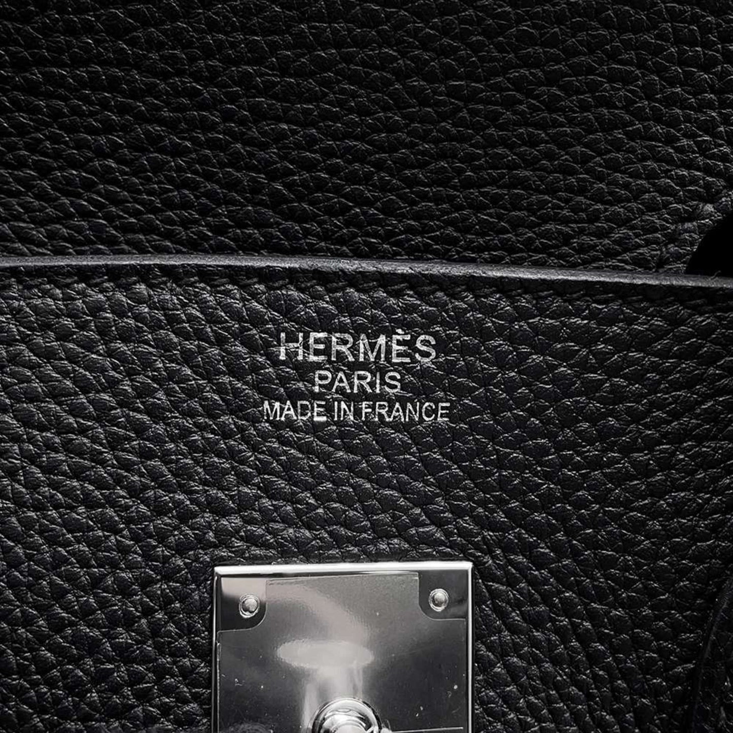 Hermès Black Leather Birkin 35