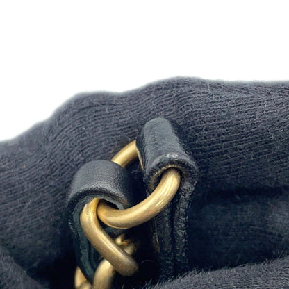 Chanel Black Leather Mini Flap Bag