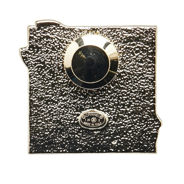 Chanel Gold Gold Plated Coco Mark