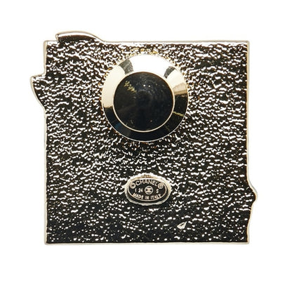Chanel Gold Gold Plated Coco Mark