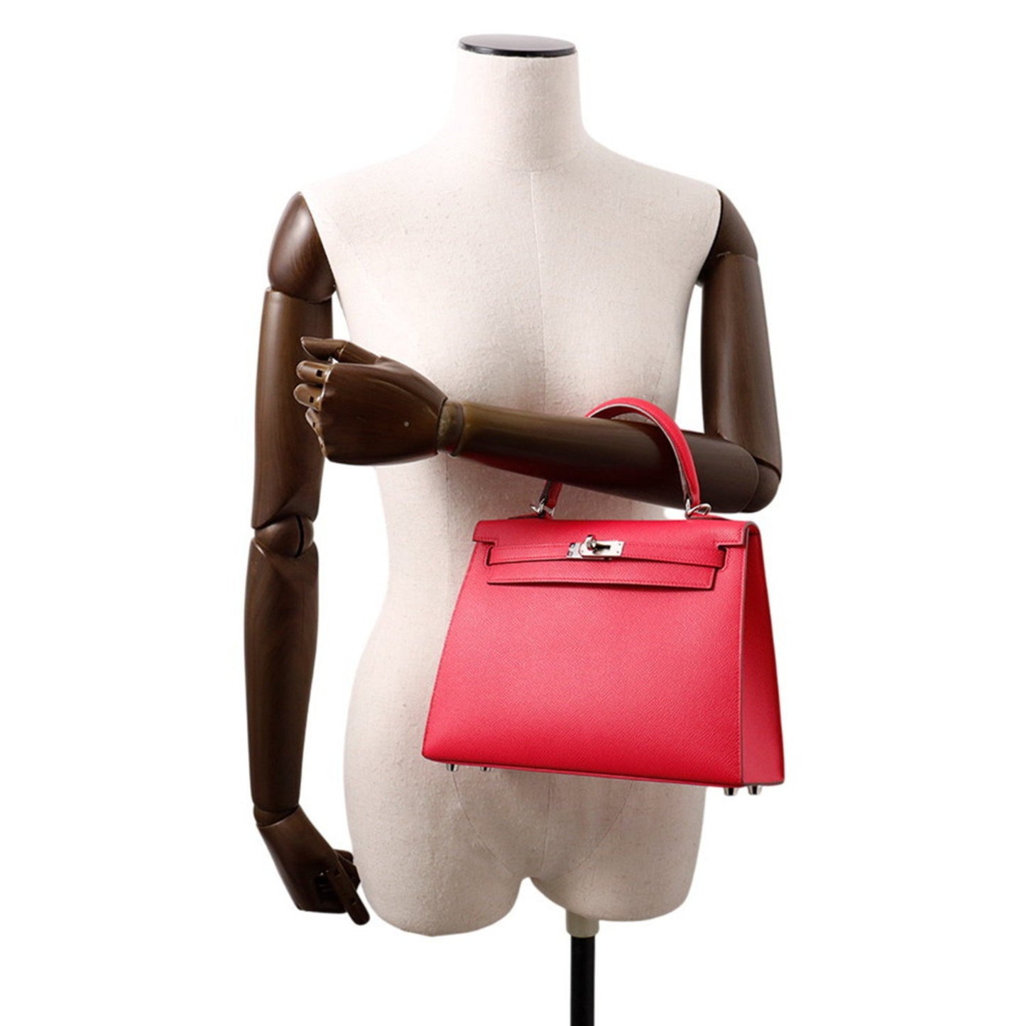 Hermès Pink Leather Kelly 25
