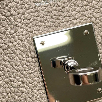 Hermès Gray Leather Birkin 30