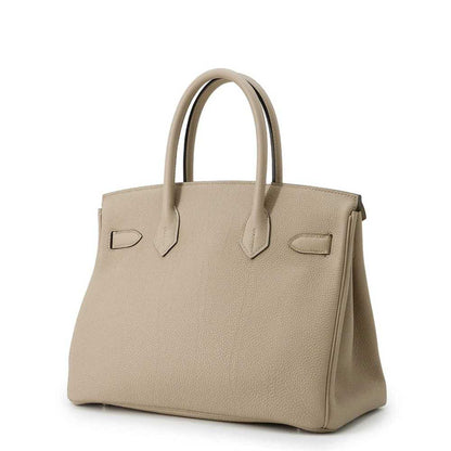 Hermès Gray Leather Birkin 30