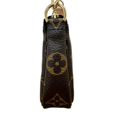 Louis Vuitton Brown Canvas Mini Pochette Accessoires