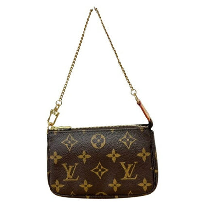 Louis Vuitton Brown Canvas Mini Pochette Accessoires