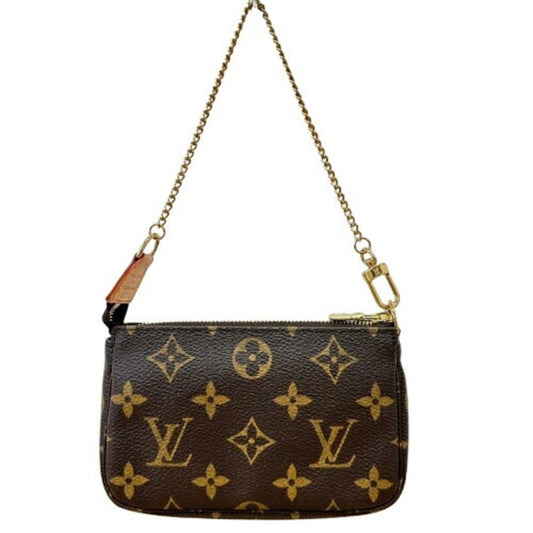 Louis Vuitton Brown Canvas Mini Pochette Accessoires