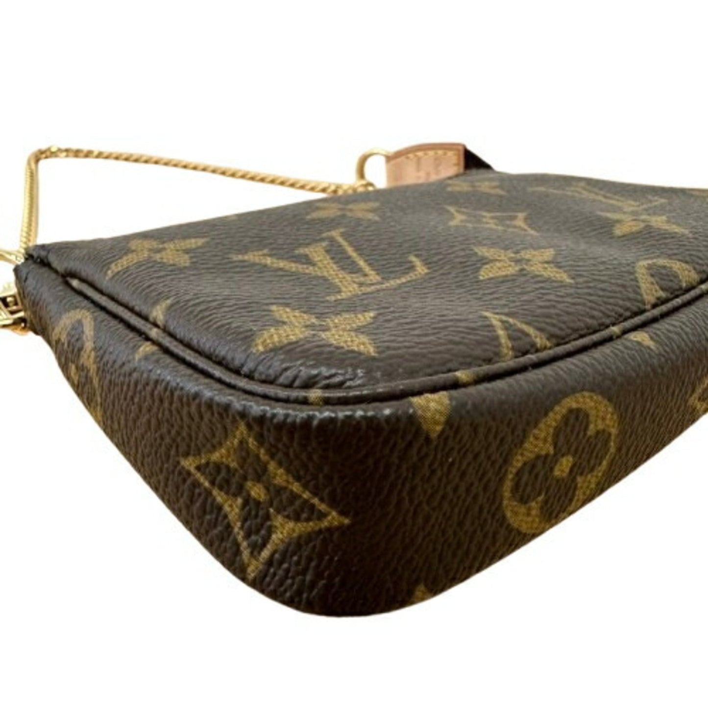 Louis Vuitton Brown Canvas Mini Pochette Accessoires