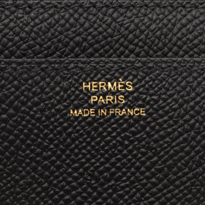 Hermès Black Leather Constance