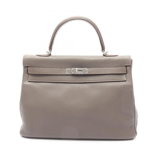 Hermès Brown Leather Kelly 35