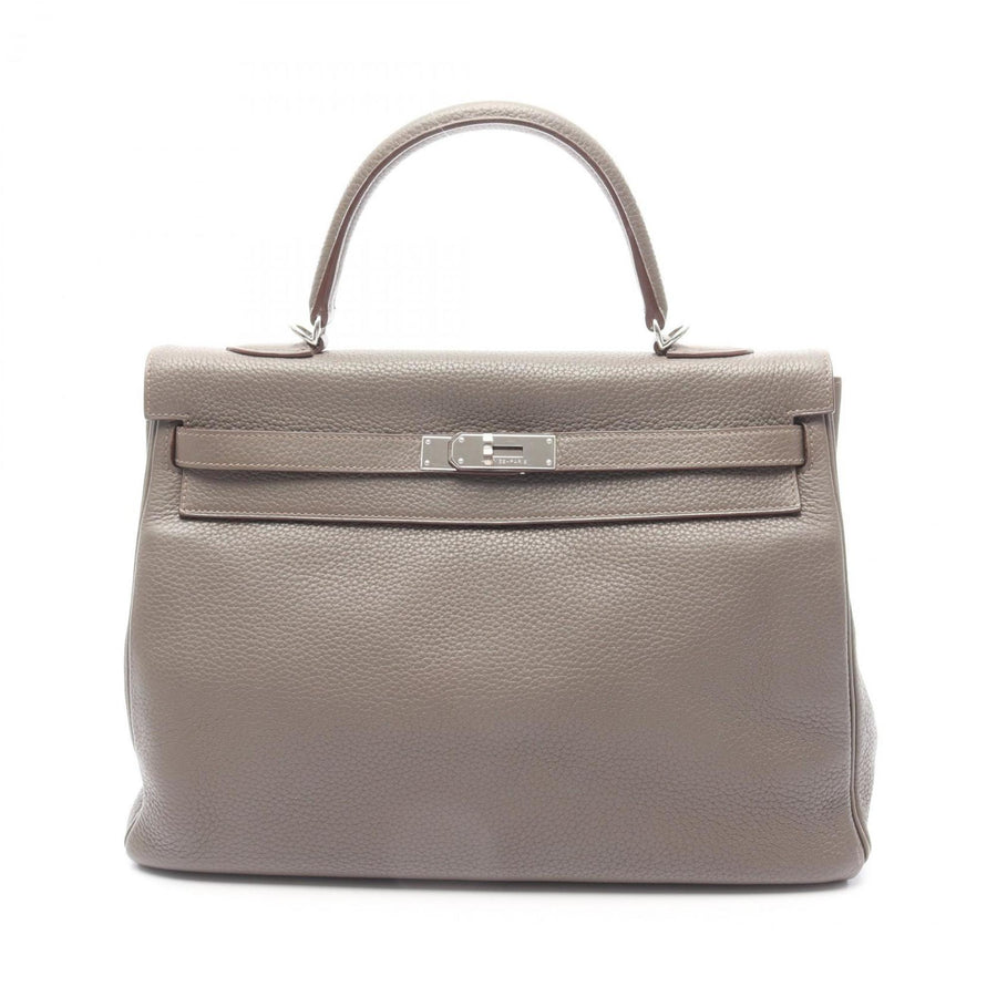 Hermès Brown Leather Kelly 35