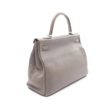 Hermès Black Leather Kelly 25