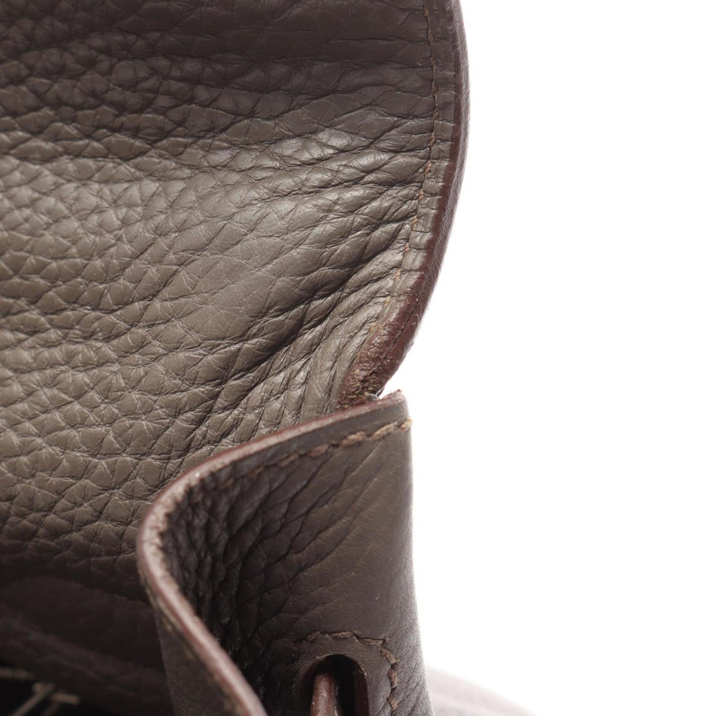 Hermès Brown Leather Kelly 35