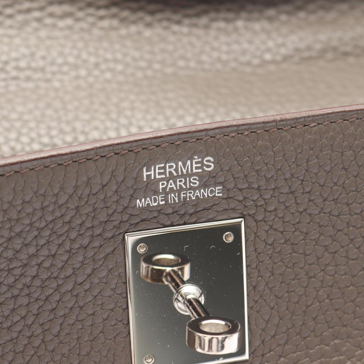 Hermès Brown Leather Kelly 35