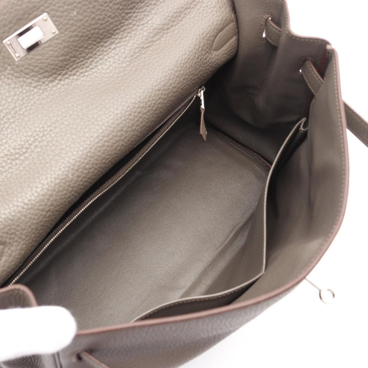 Hermès Brown Leather Kelly 35