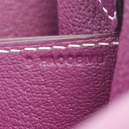 Hermès Purple Leather Roulis