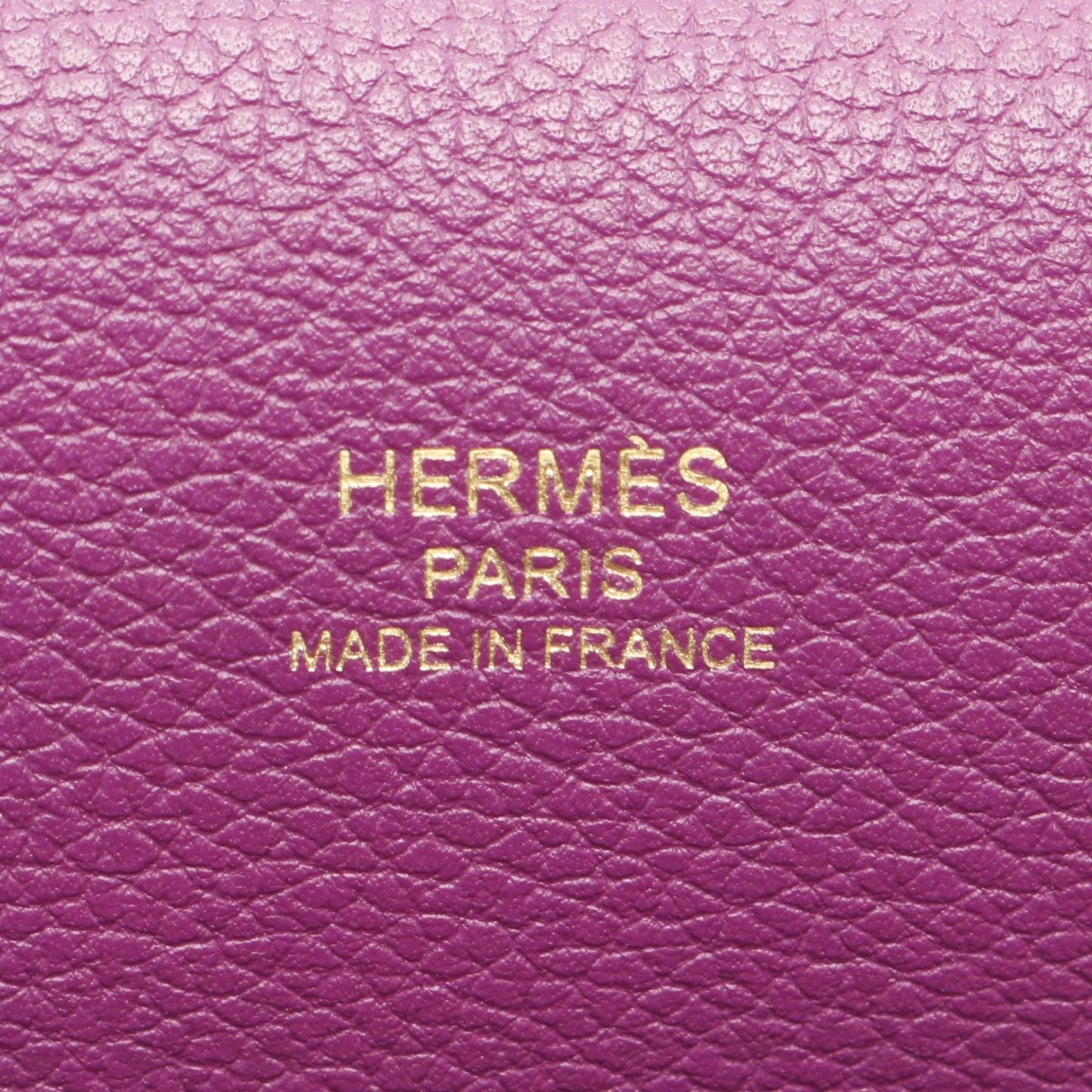 Hermès Purple Leather Roulis