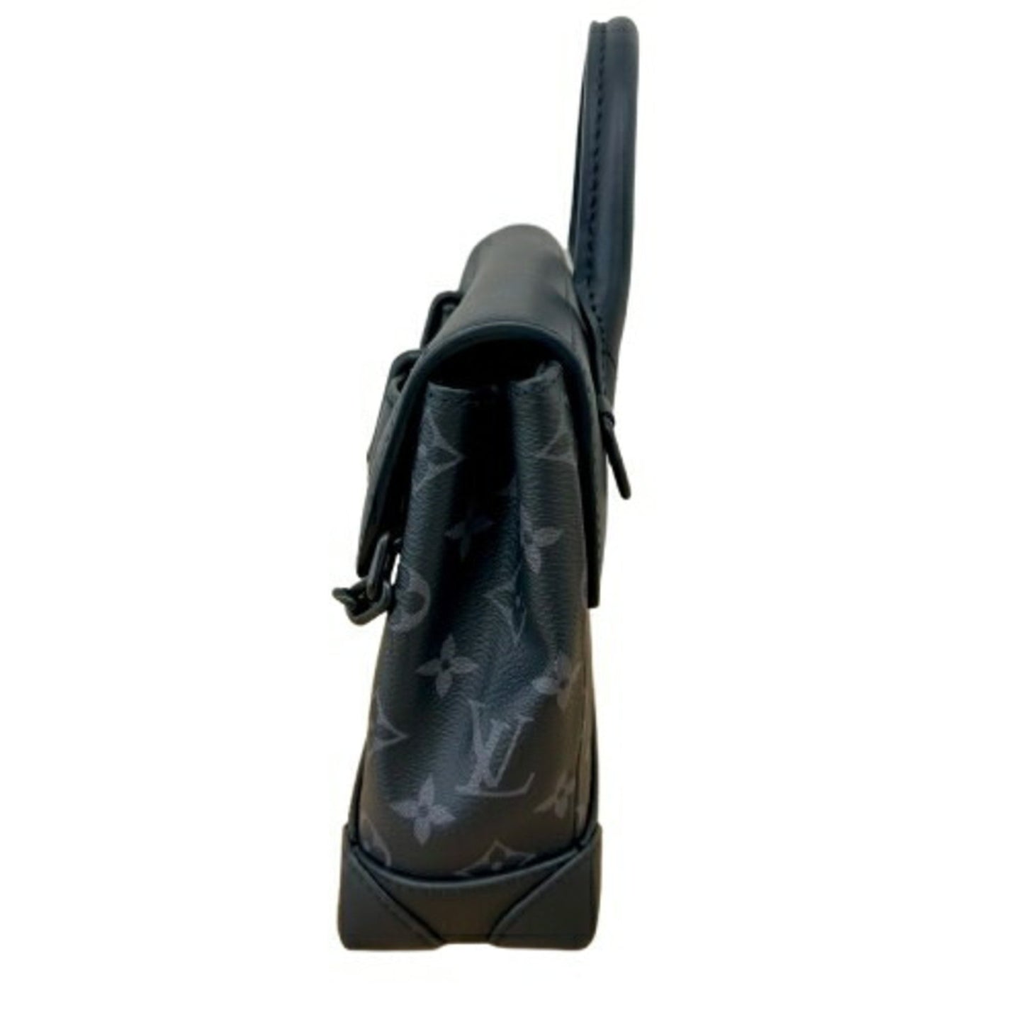 Louis Vuitton Black Canvas Steamer