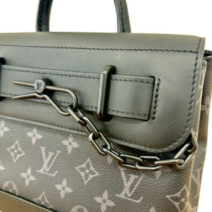 Louis Vuitton Black Canvas Steamer
