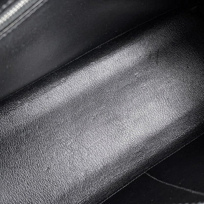 Hermès Black Leather Kelly 32