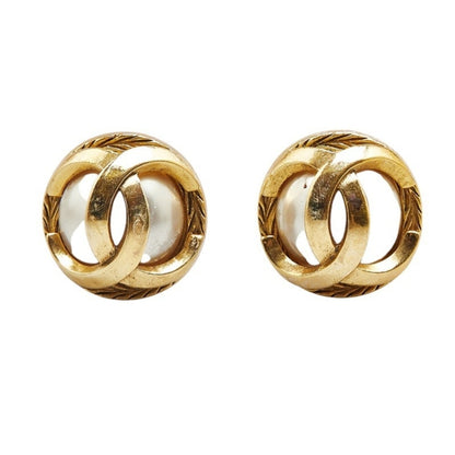 Chanel Gold Metal Cc
