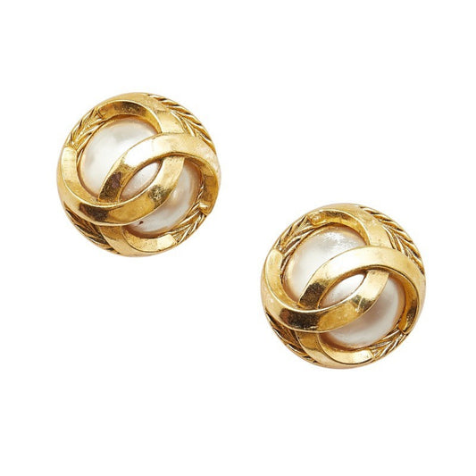 Chanel Gold Metal Coco Mark