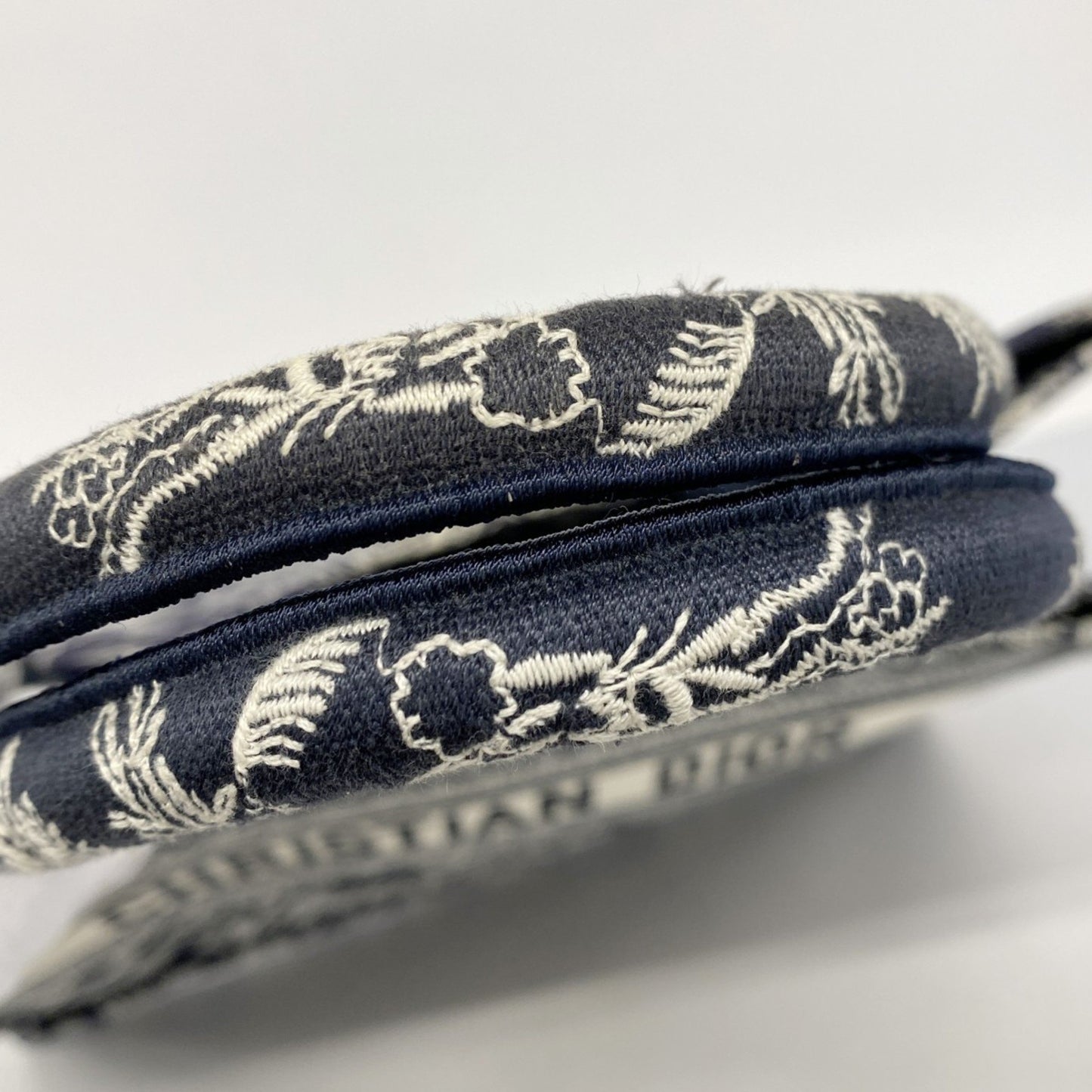 Dior Blue Canvas Book Tote