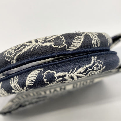Dior Blue Canvas Book Tote