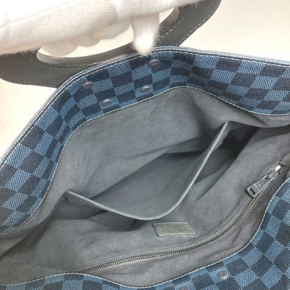 Louis Vuitton Blue Canvas North South
