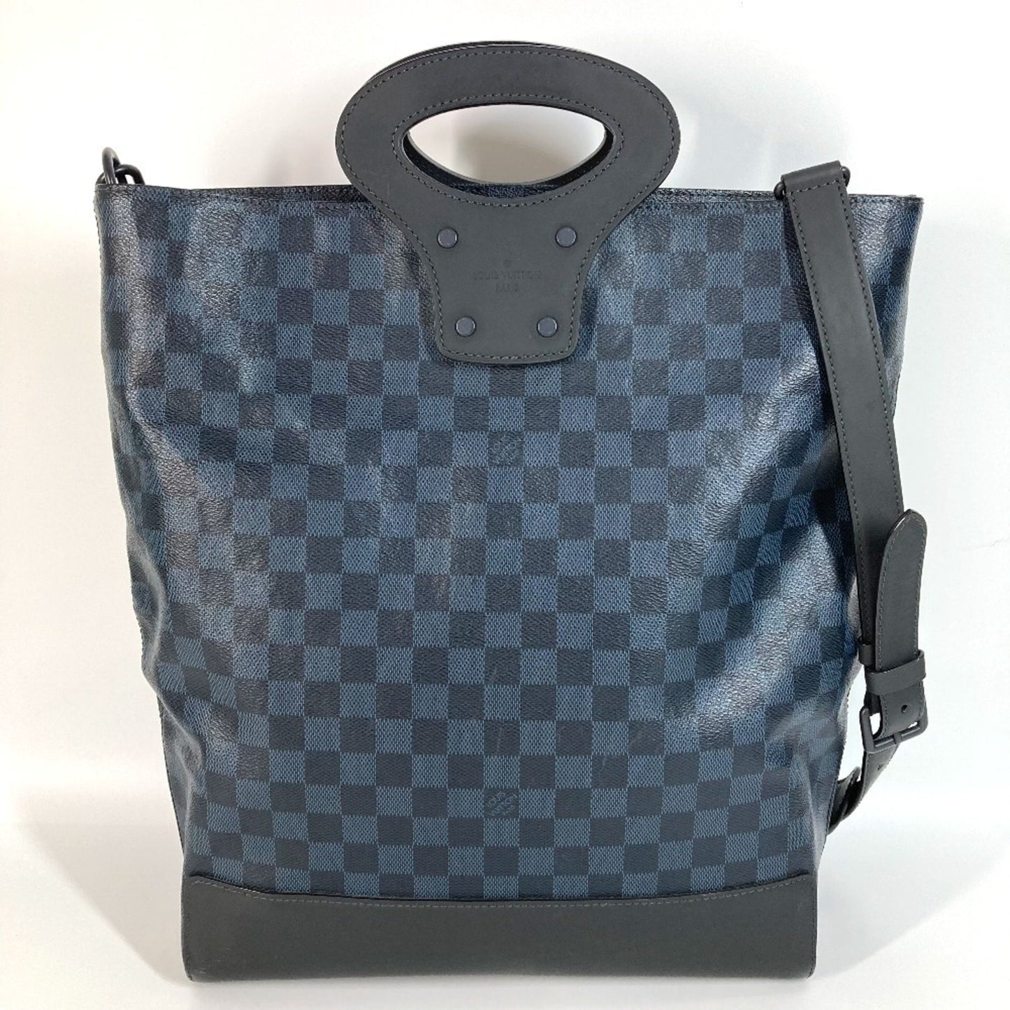 Louis Vuitton Blue Canvas North South