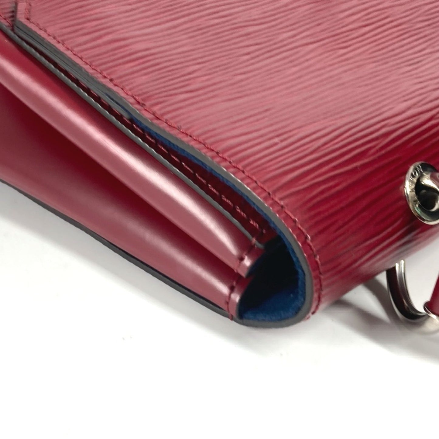 Louis Vuitton Red Leather Grenelle