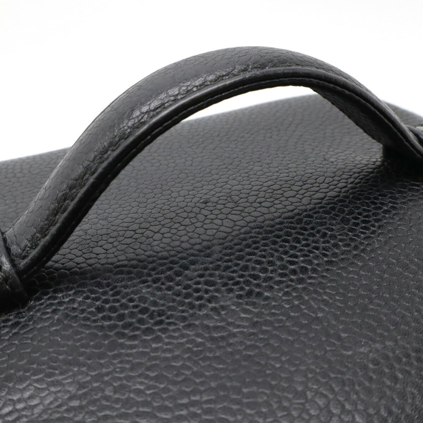 Chanel Black Leather Vanity