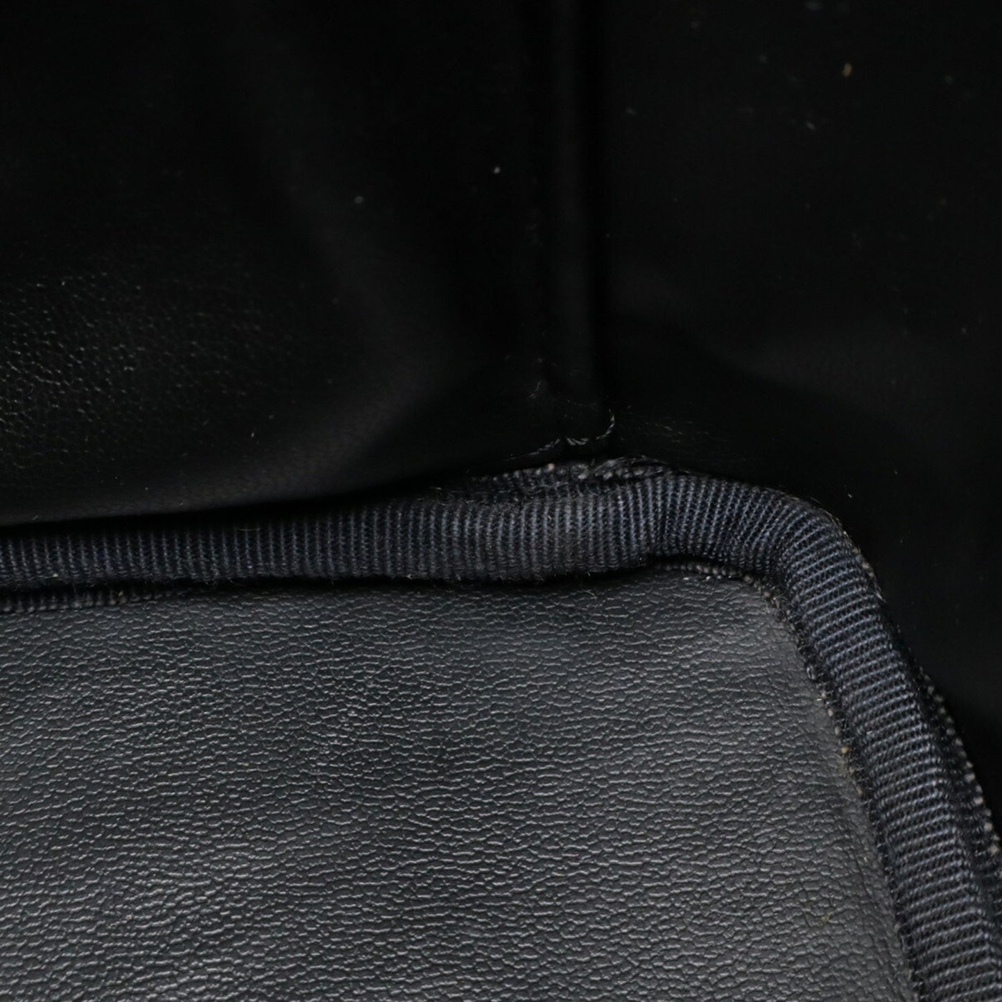 Chanel Black Leather Vanity