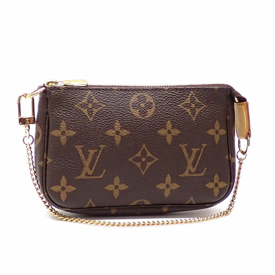 Louis Vuitton Brown Canvas Mini Pochette Accessoires