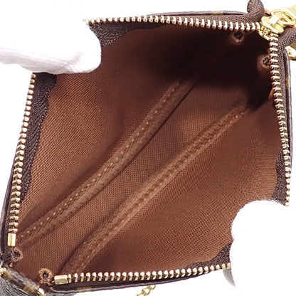 Louis Vuitton Brown Canvas Mini Pochette Accessoires