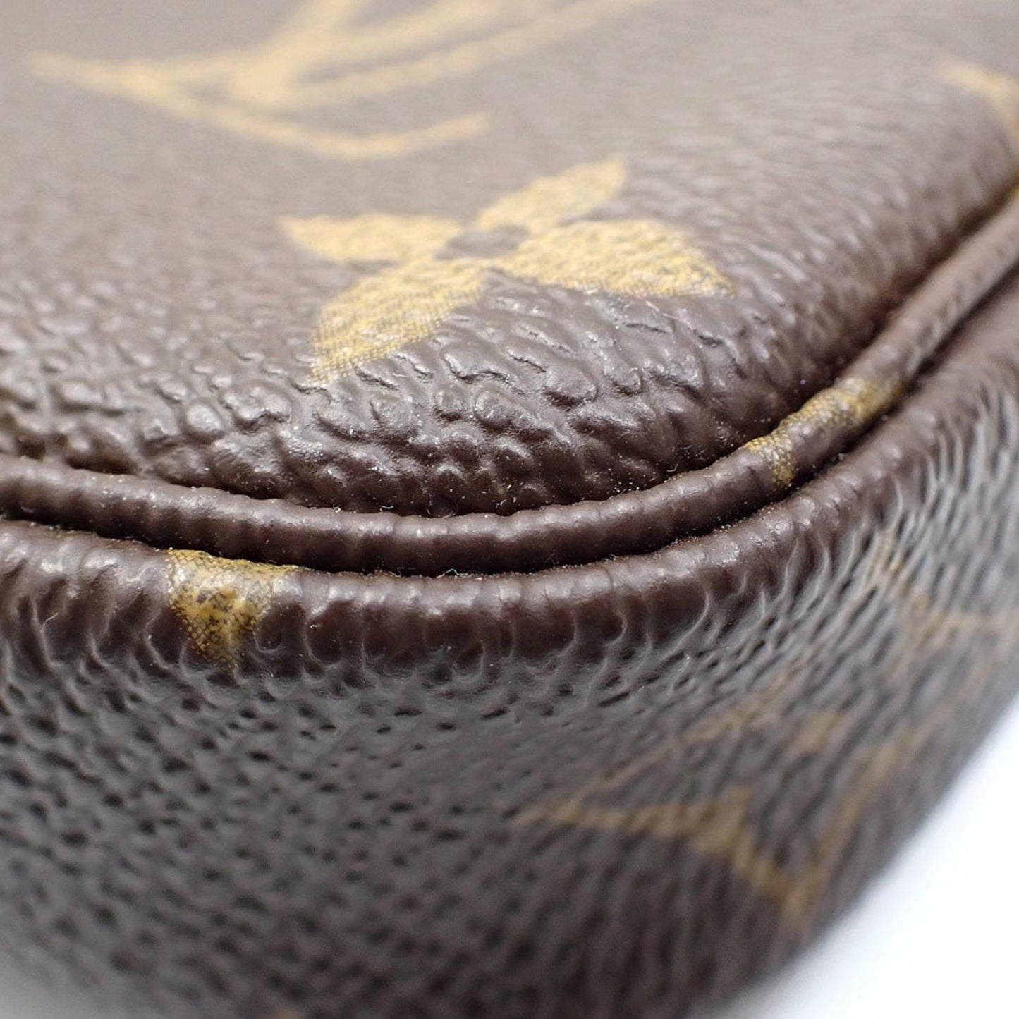 Louis Vuitton Brown Canvas Mini Pochette Accessoires