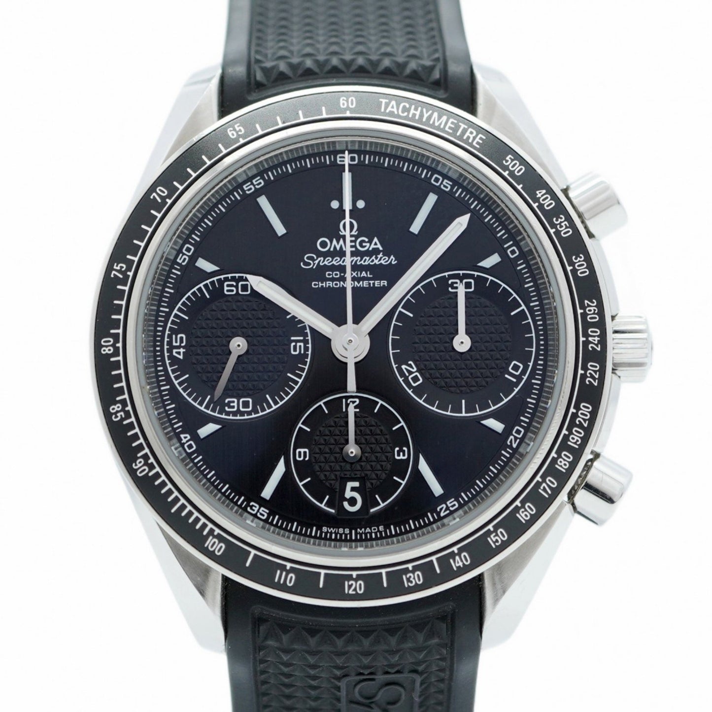 Omega Black Rubber Speedmaster