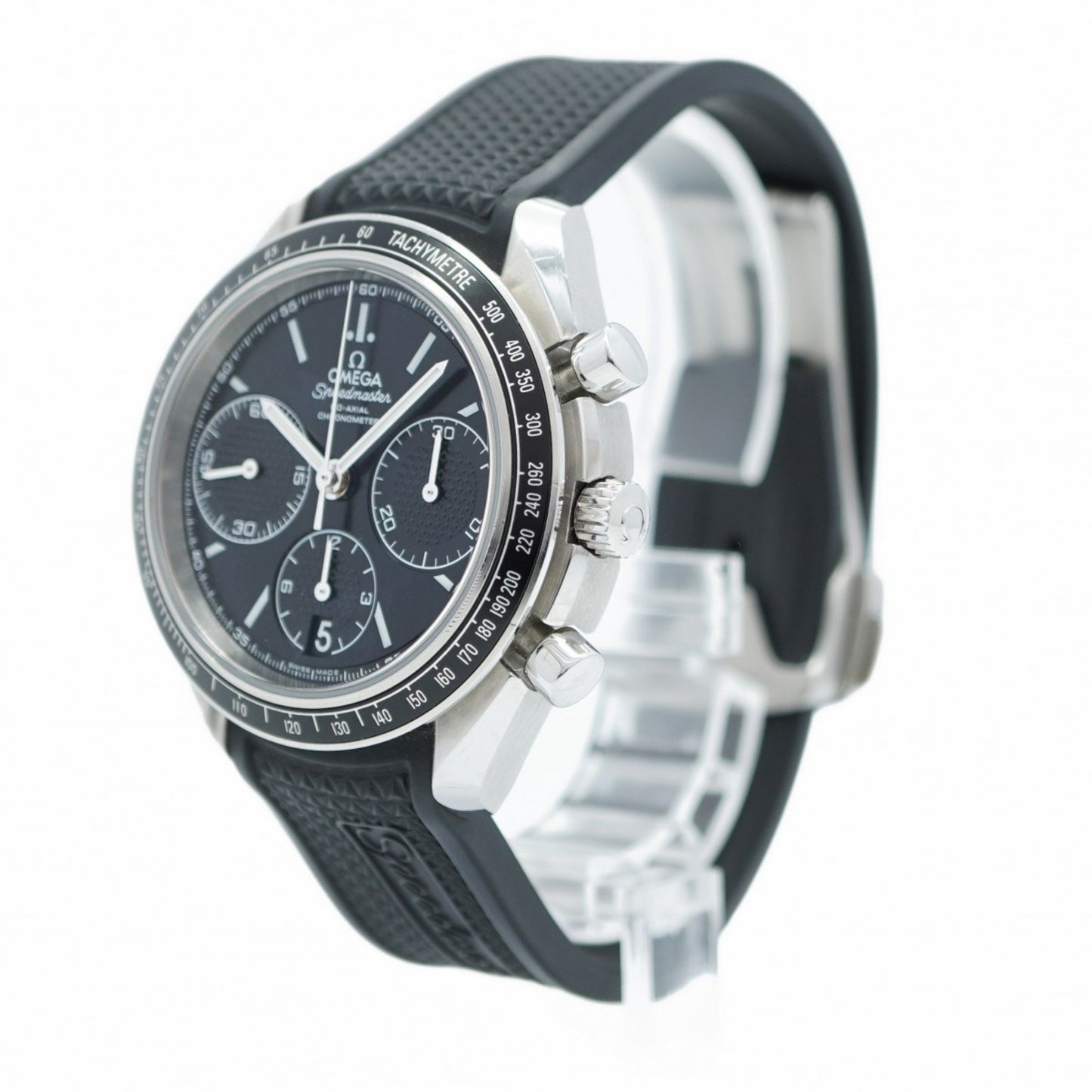 Omega Black Rubber Speedmaster