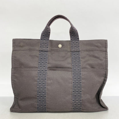 Hermès Gray Canvas Herline