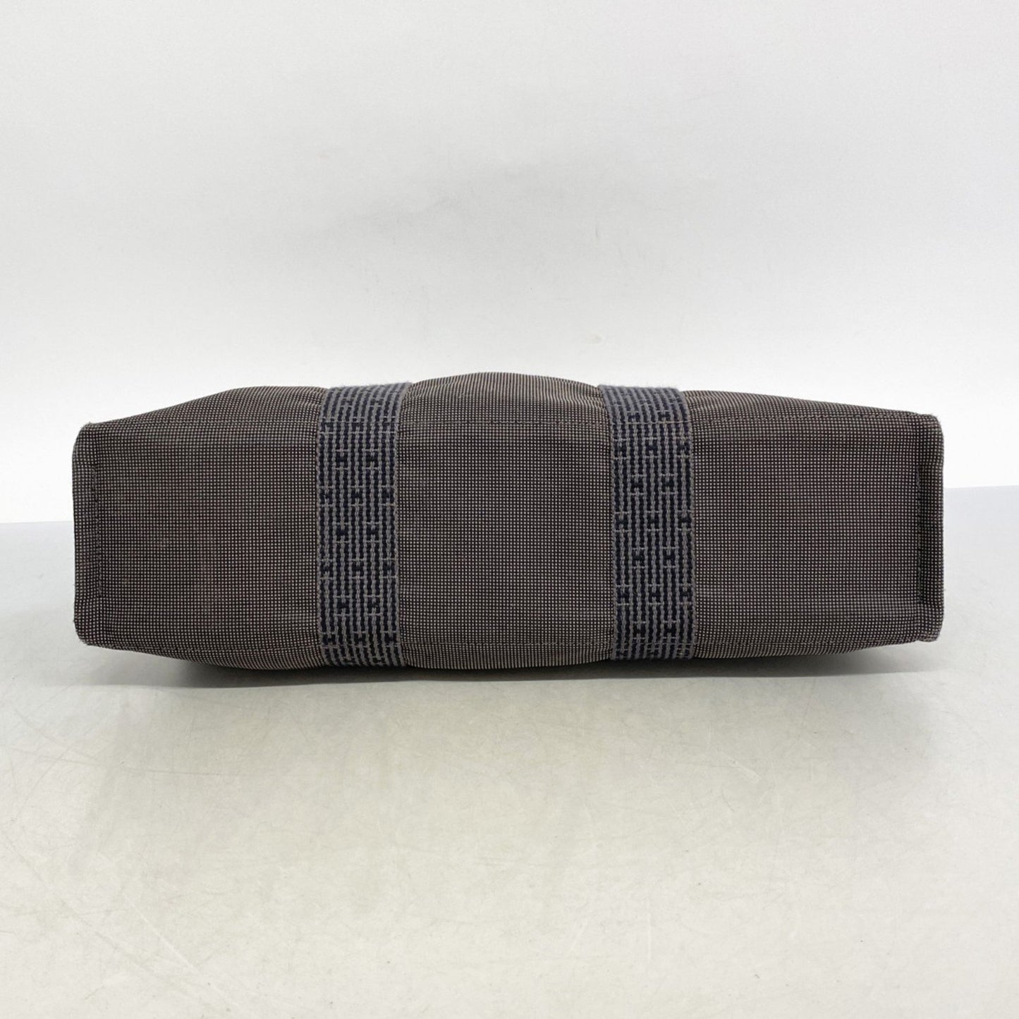 Hermès Gray Canvas Herline
