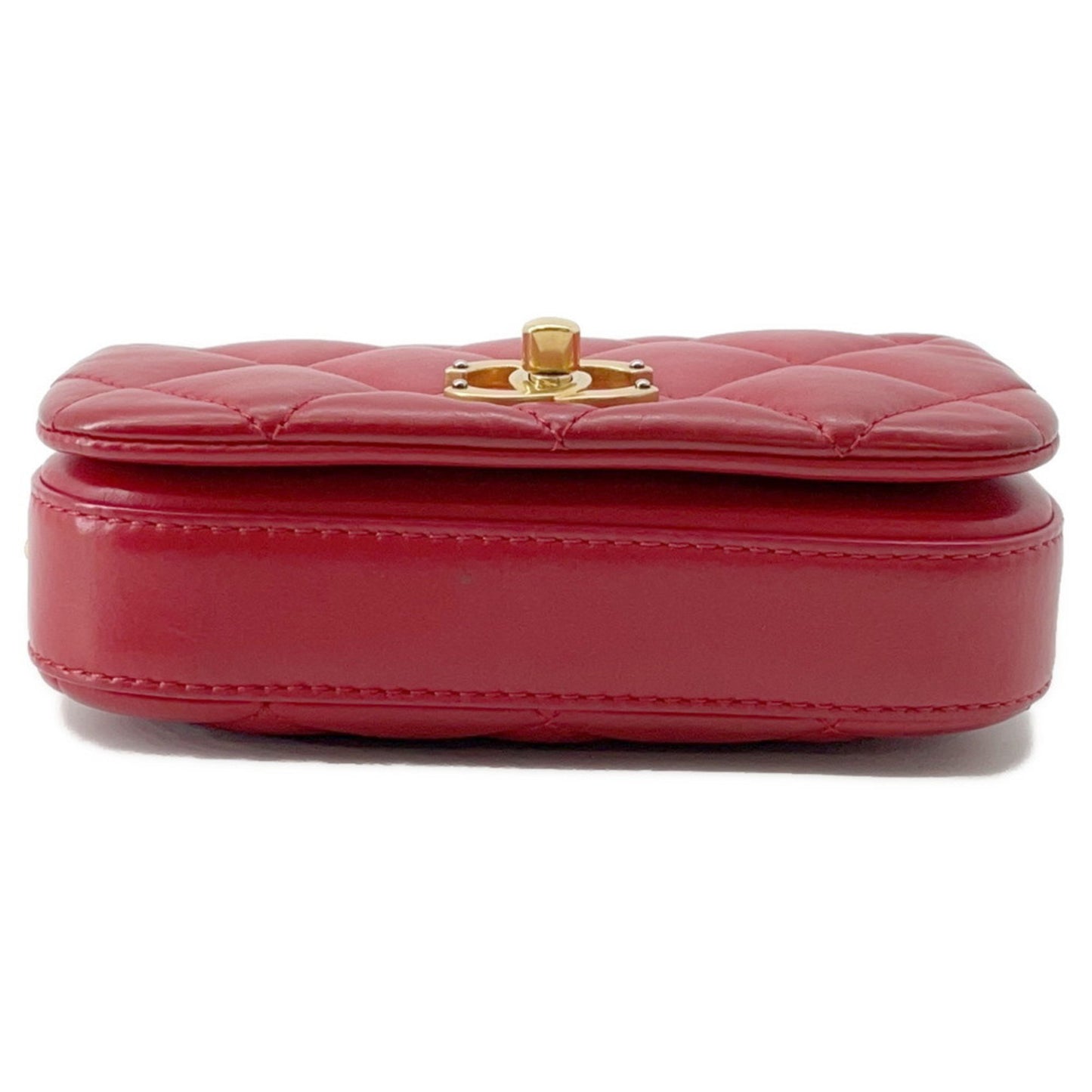 Chanel Red Leather -