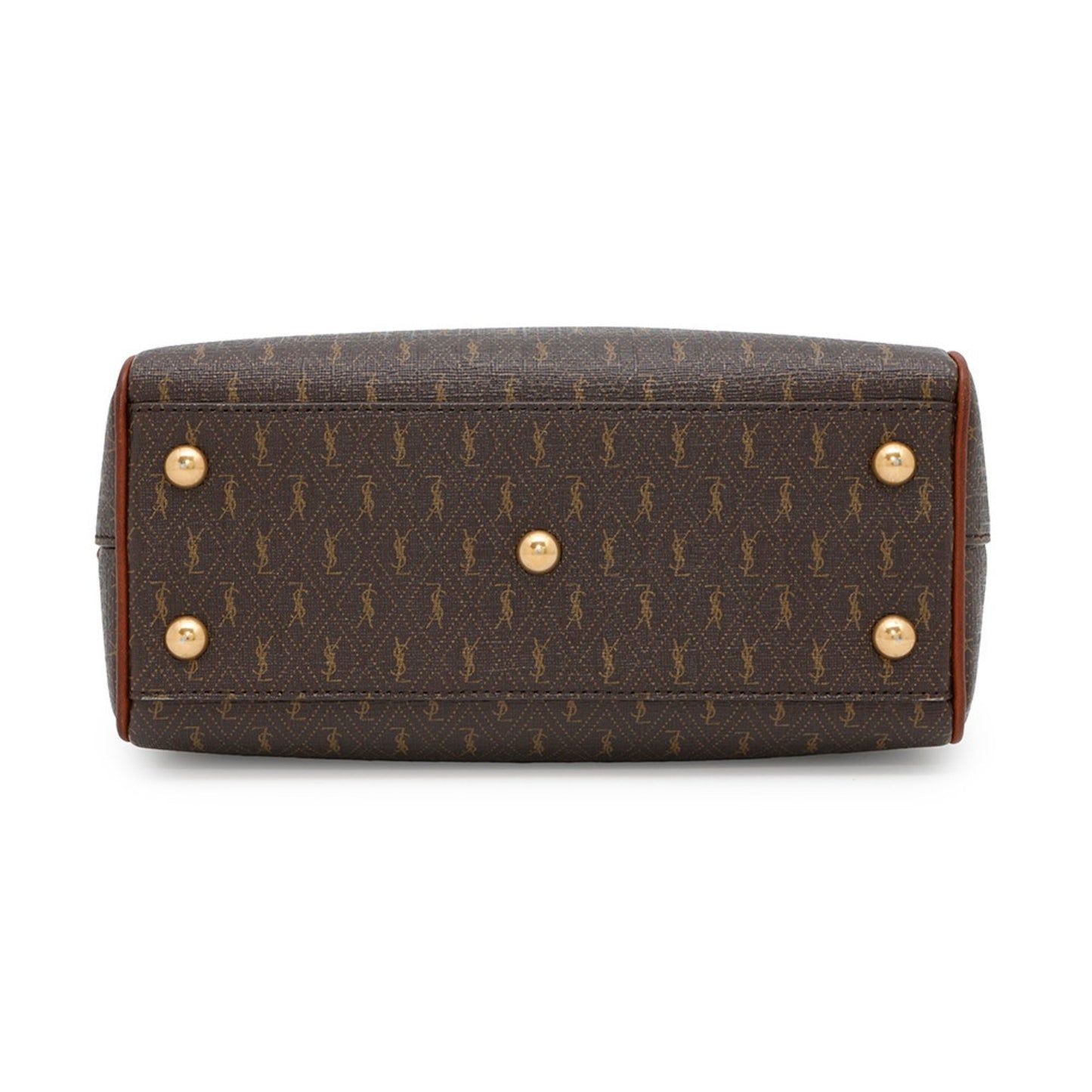 Saint Laurent Brown Canvas Duffle
