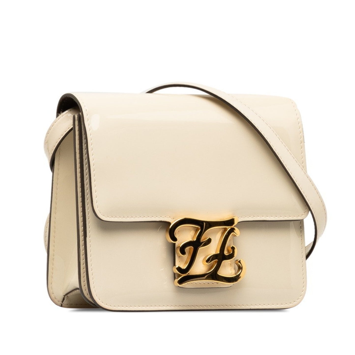 Fendi Brown Patent Leather --