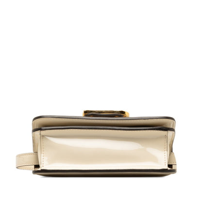 Fendi Brown Patent Leather --