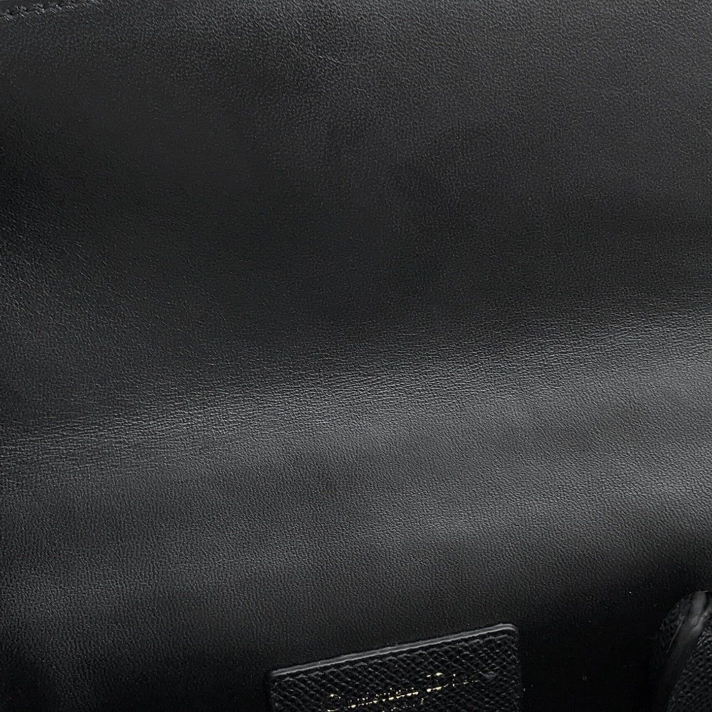 Dior Black Leather 30 Montaigne