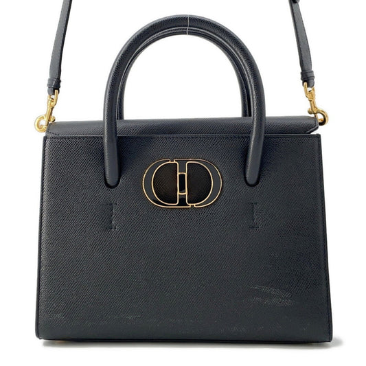 Dior Black Leather 30 Montaigne