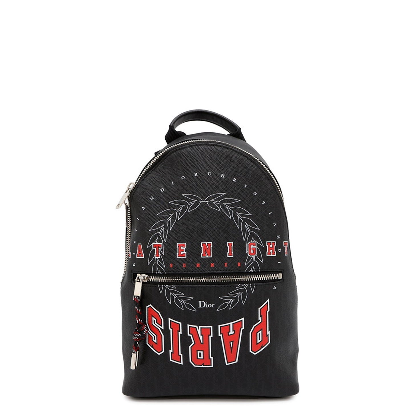 Dior Black Leather Backpack